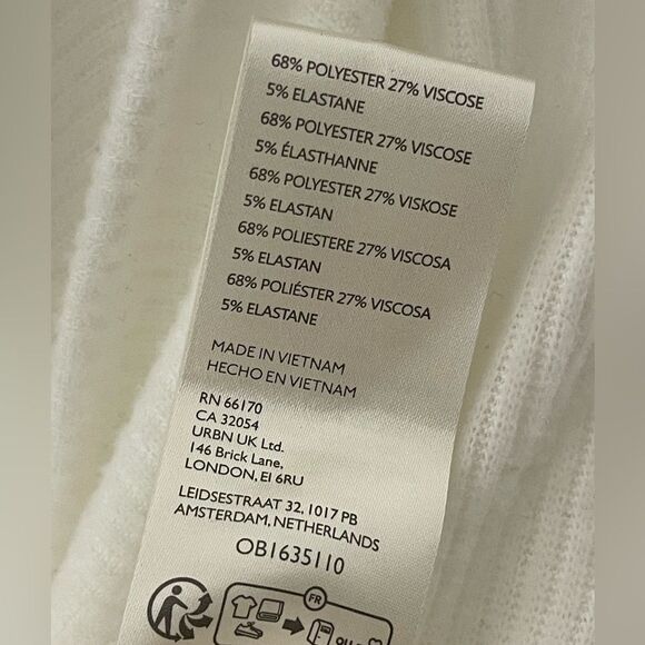 We The Free White Cowl Neck Sweater - Picture 6 of 7